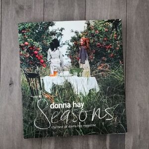 Donna Hay "Seasons" Cook Book Home Accent Book